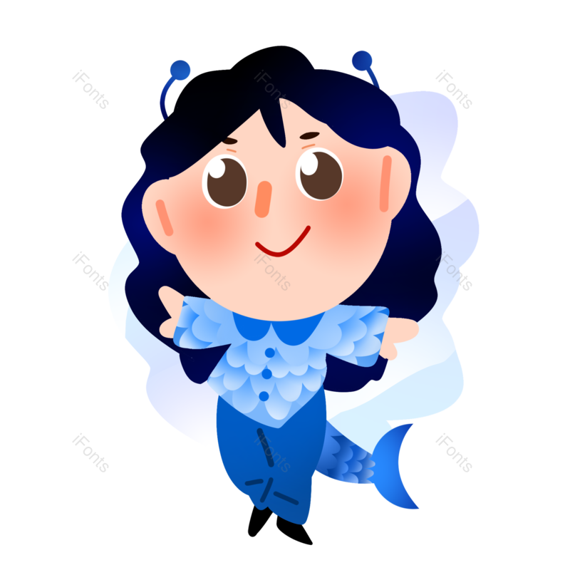 装饰图片,卡通元素,星座PNG,儿童免抠素材